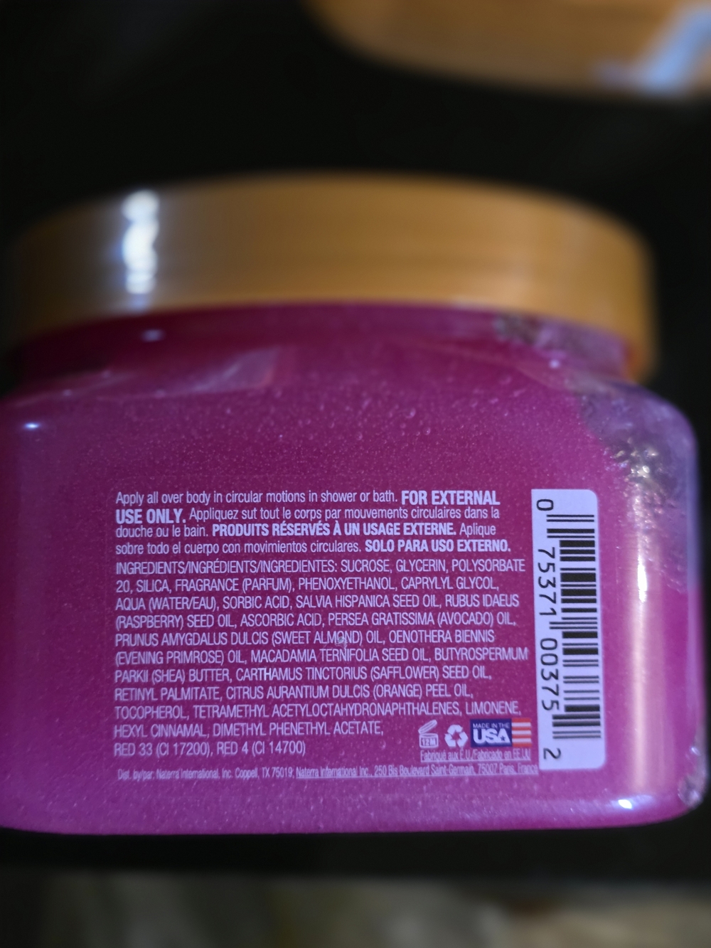 Tree Hut Raspberry Fizz Shea Sugar Scrub - Picture 2 of 2